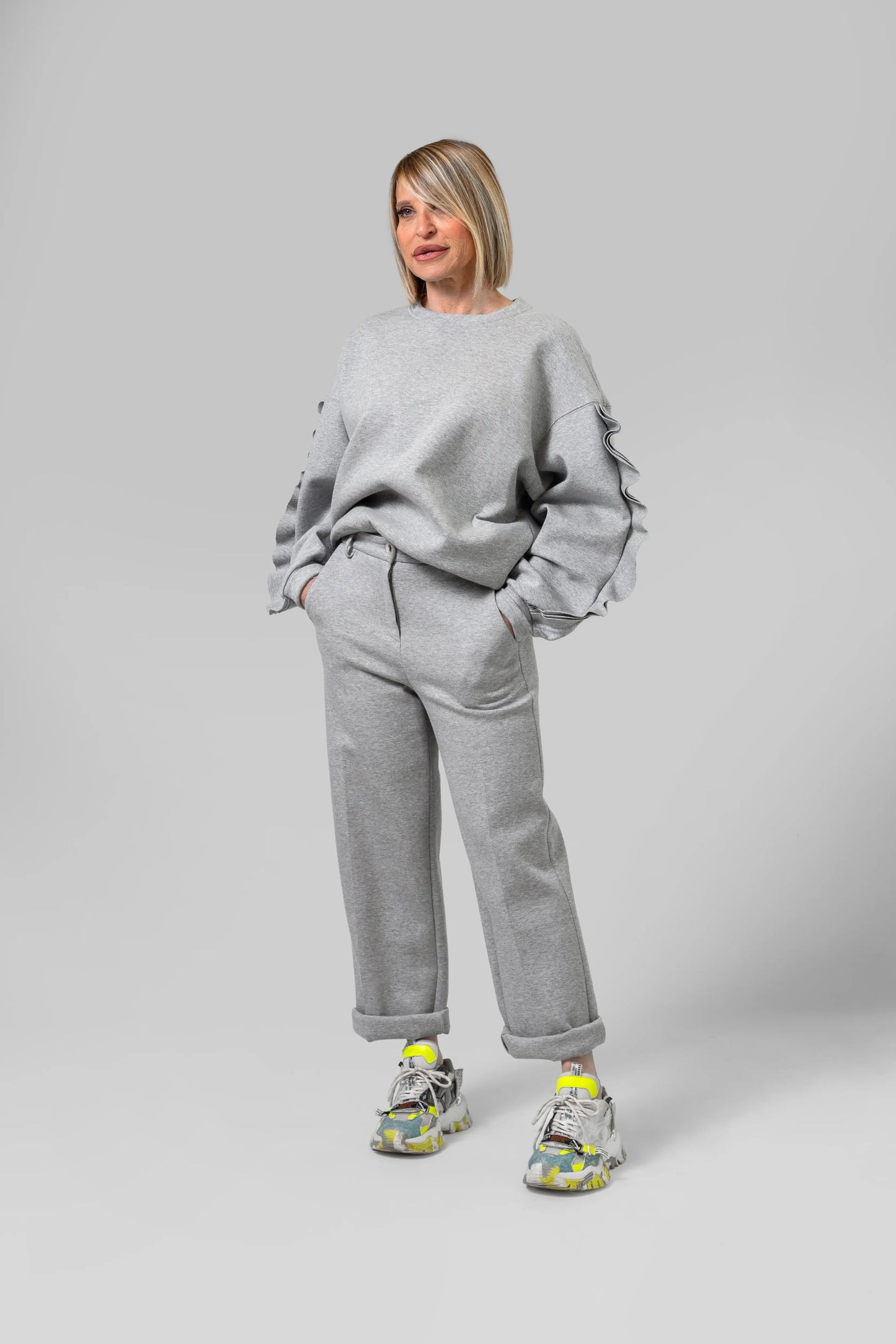 PANTALONE DI FELPA
