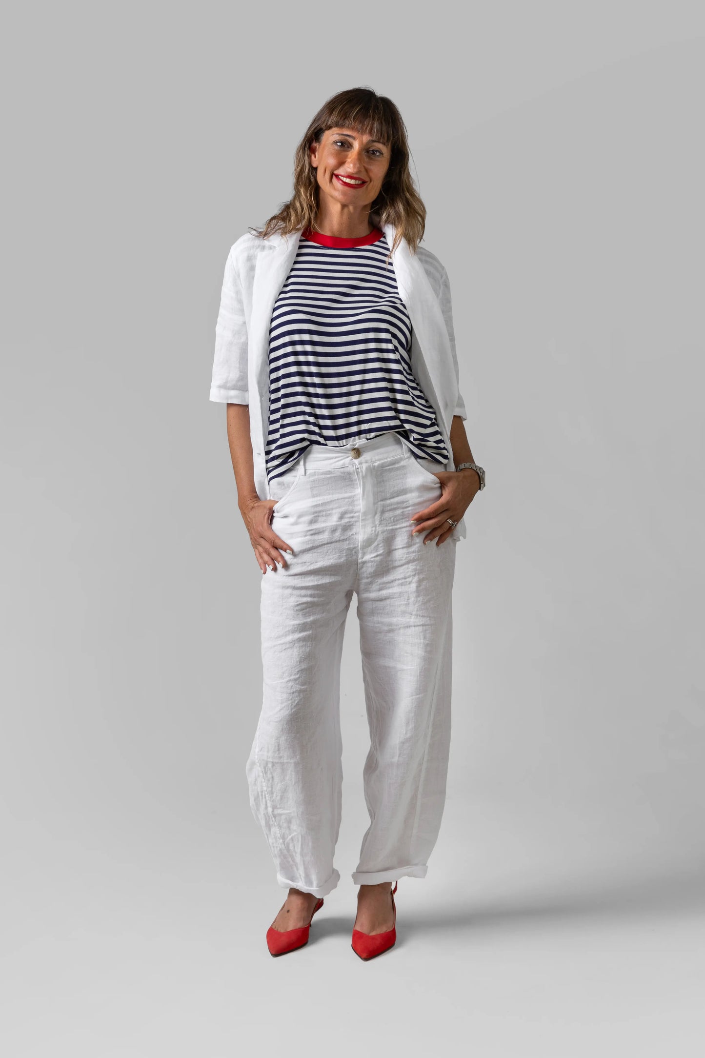 T-SHIRT A RIGHE
