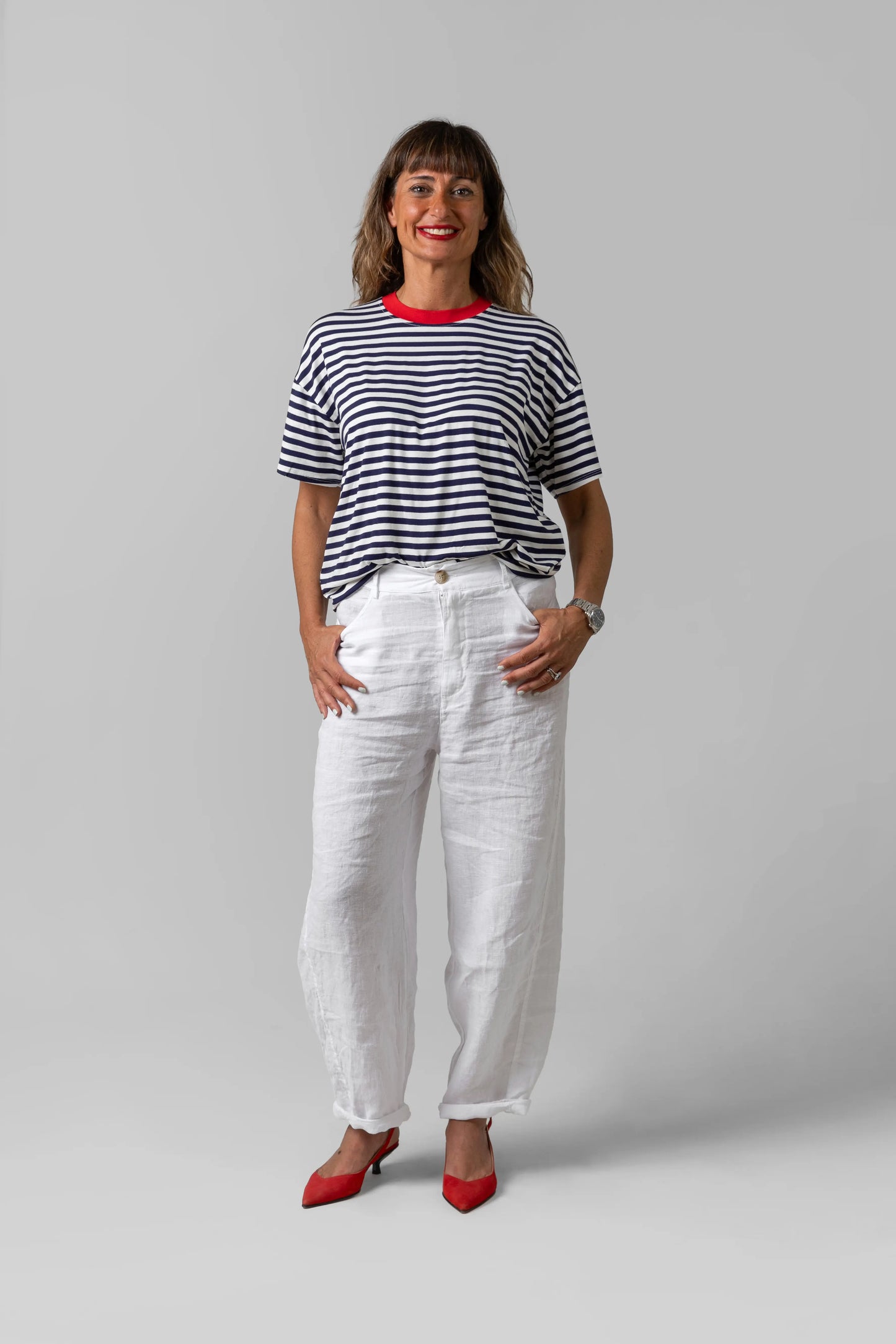 T-SHIRT A RIGHE