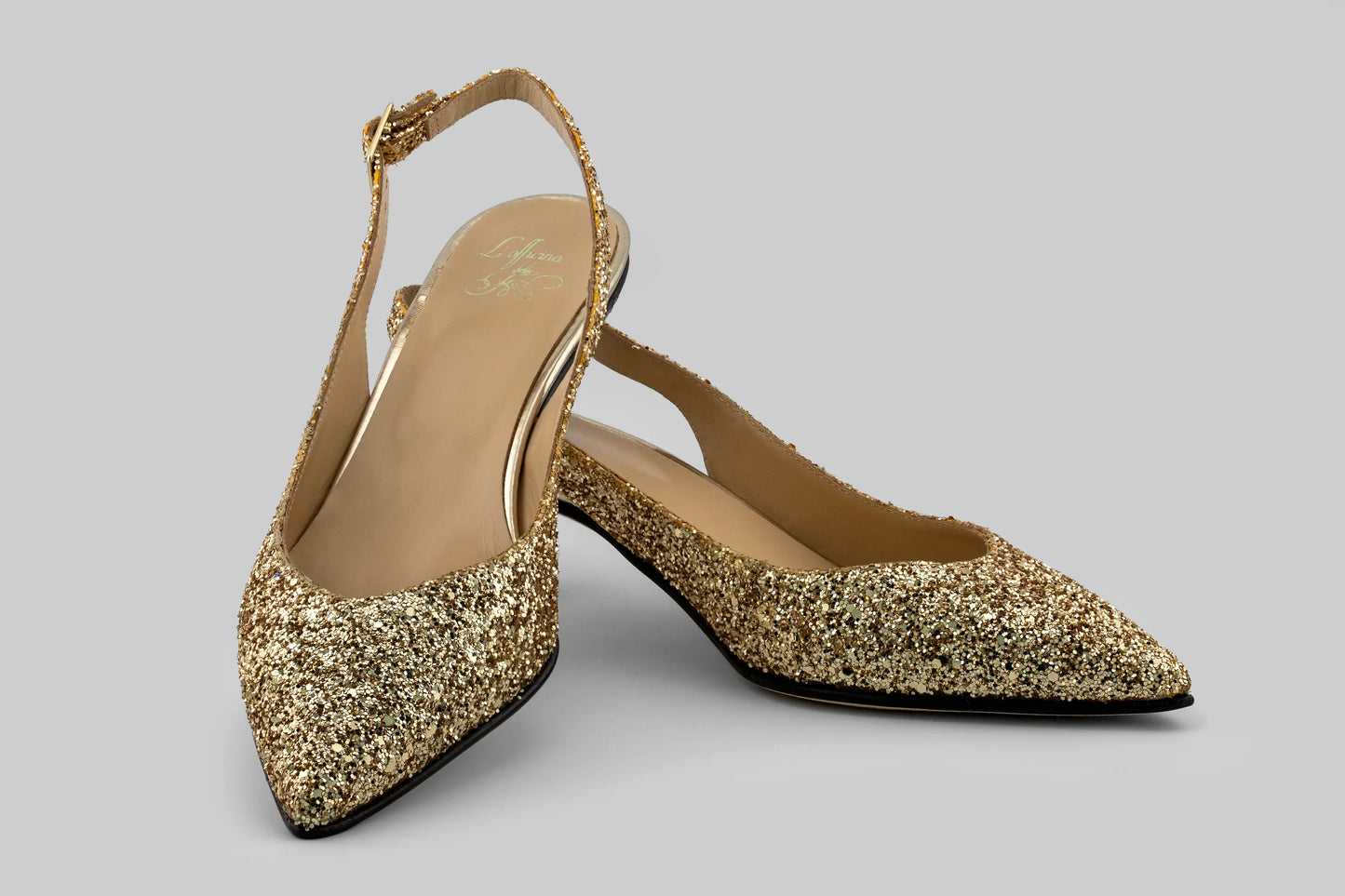 SCARPA SLINGBACK CHAMPAGNE