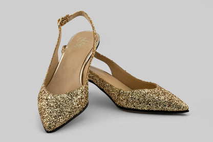 SCARPA SLINGBACK CHAMPAGNE