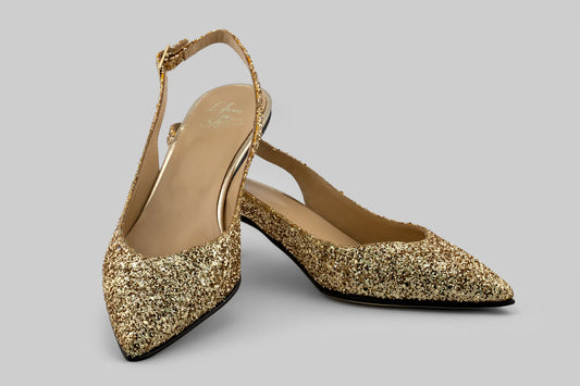 SCARPA SLINGBACK CHAMPAGNE