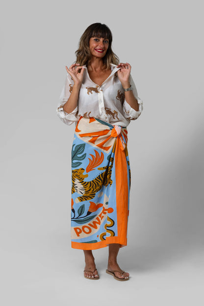 CAMICIA IN MUSSOLA DI COTONE