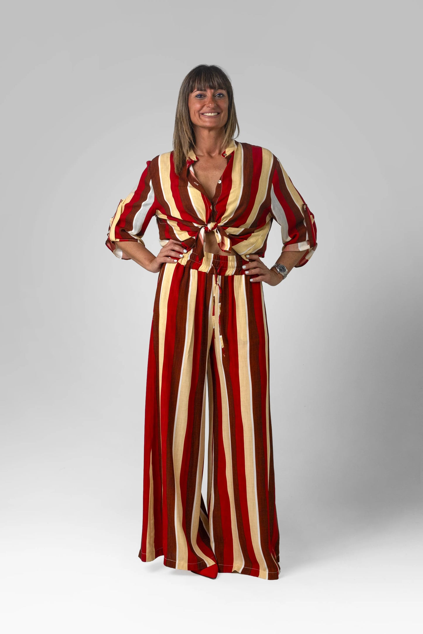 PANTALONE A RIGHE
