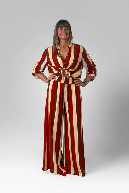 PANTALONE A RIGHE