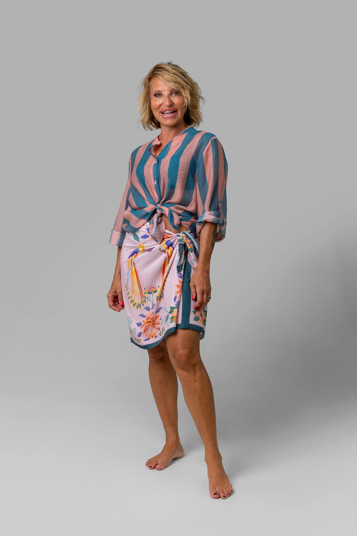 CAMICIA IN MUSSOLA DI COTONE