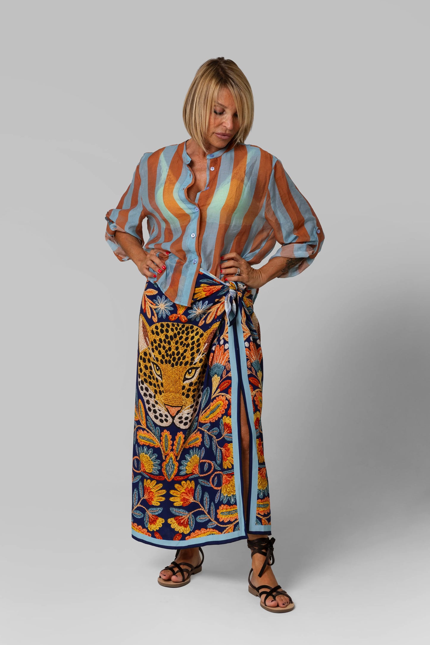 CAMICIA IN MUSSOLA DI COTONE