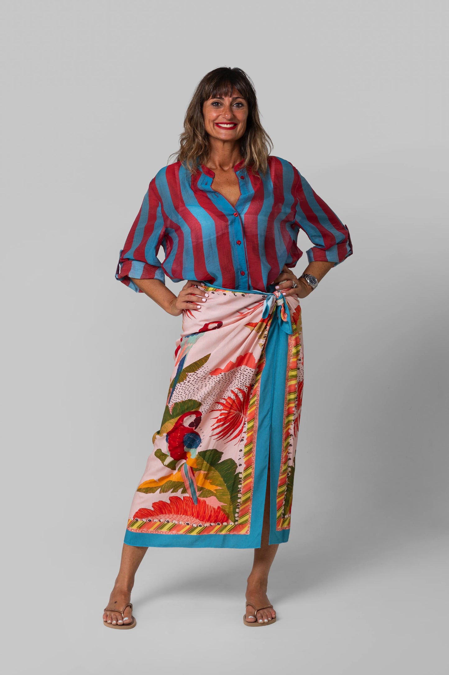 CAMICIA IN MUSSOLA DI COTONE