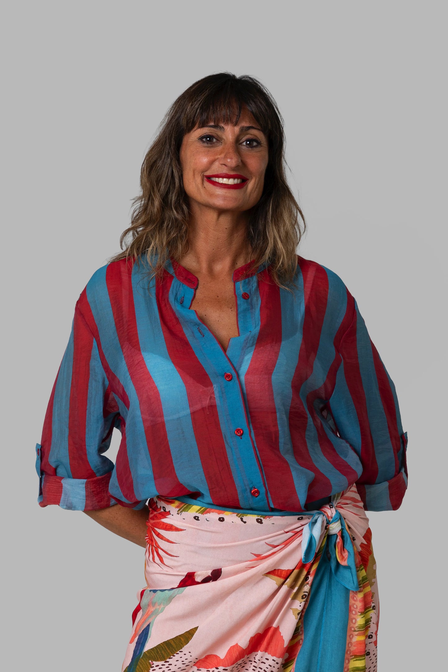 CAMICIA IN MUSSOLA DI COTONE