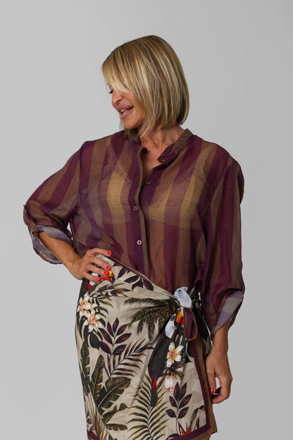 CAMICIA IN MUSSOLA DI COTONE