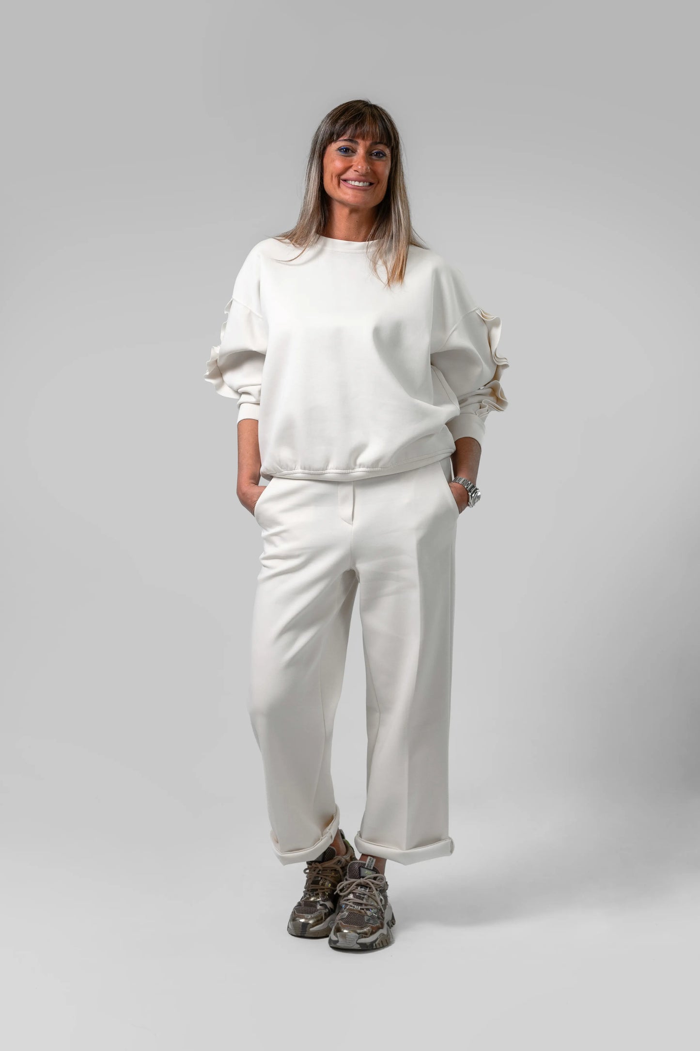 PANTALONE DI FELPA