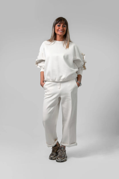 PANTALONE DI FELPA