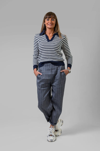 PANTALONE A RIGHE