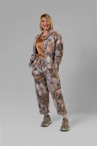 PANTALONE A FIORI