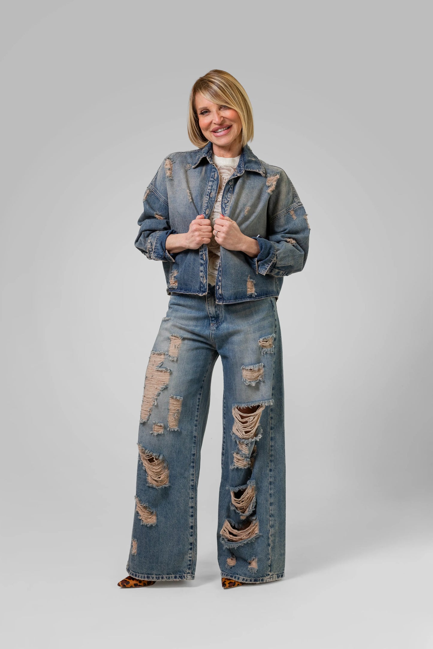 JEANS PALAZZO