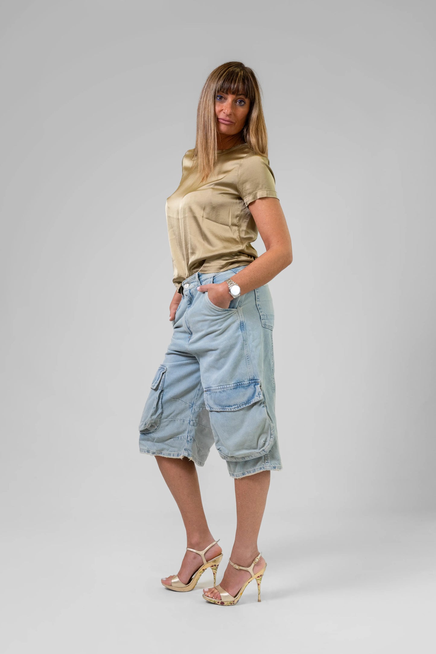 BERMUDA IN JEANS