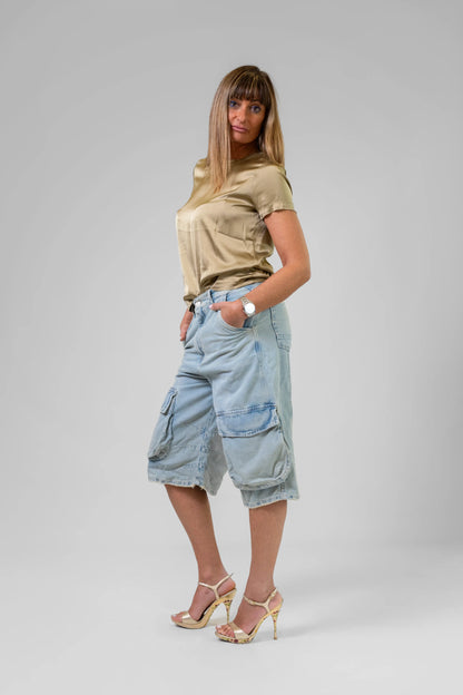 BERMUDA IN JEANS