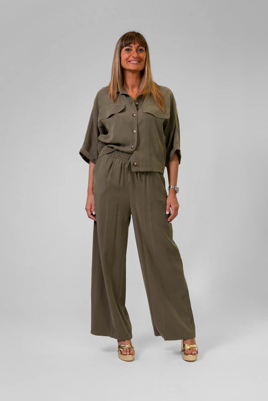 PANTALONE IN TWILL