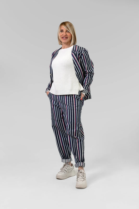PANTALONE A RIGHE