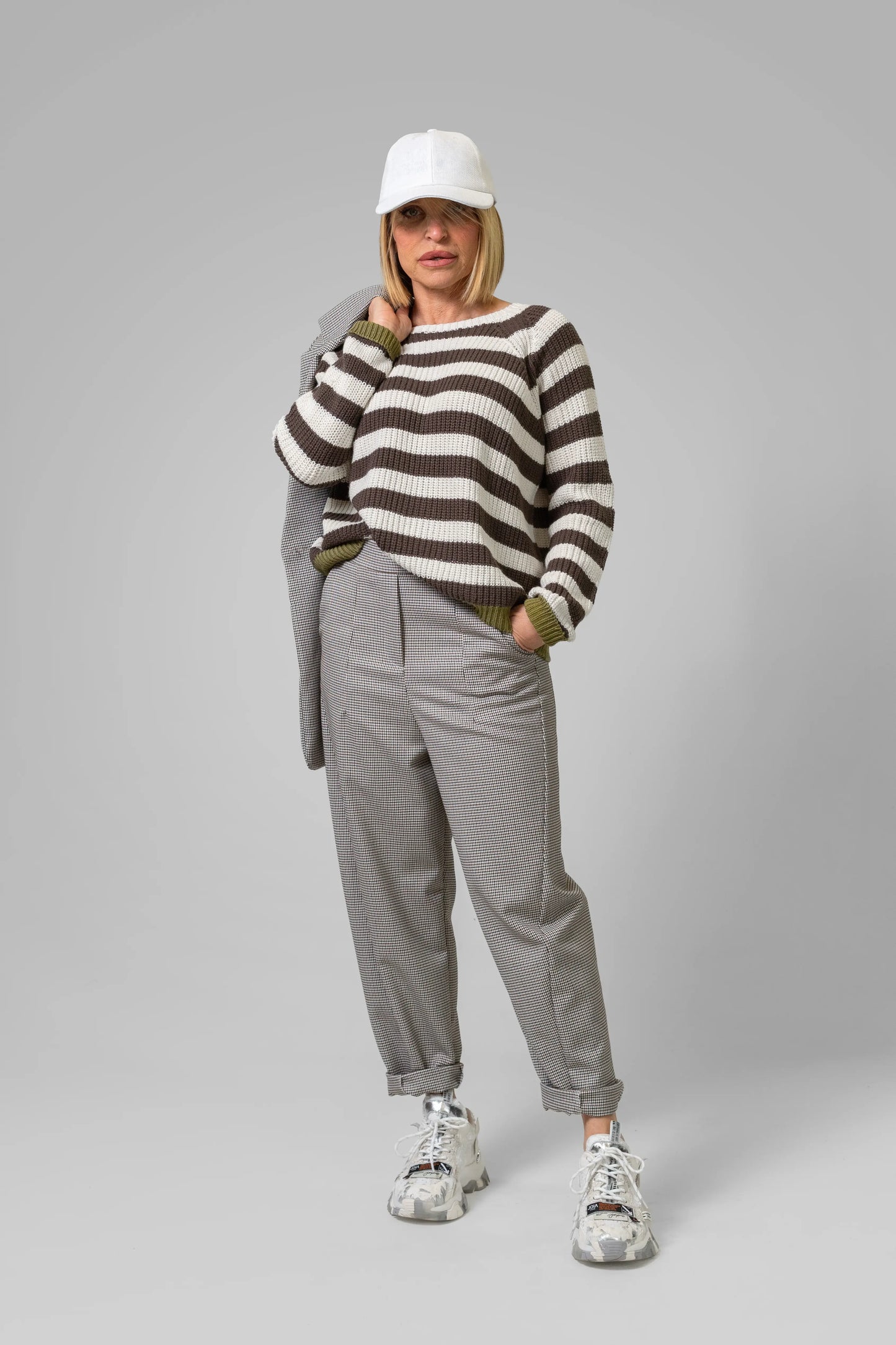 PANTALONI PIED DE POULE