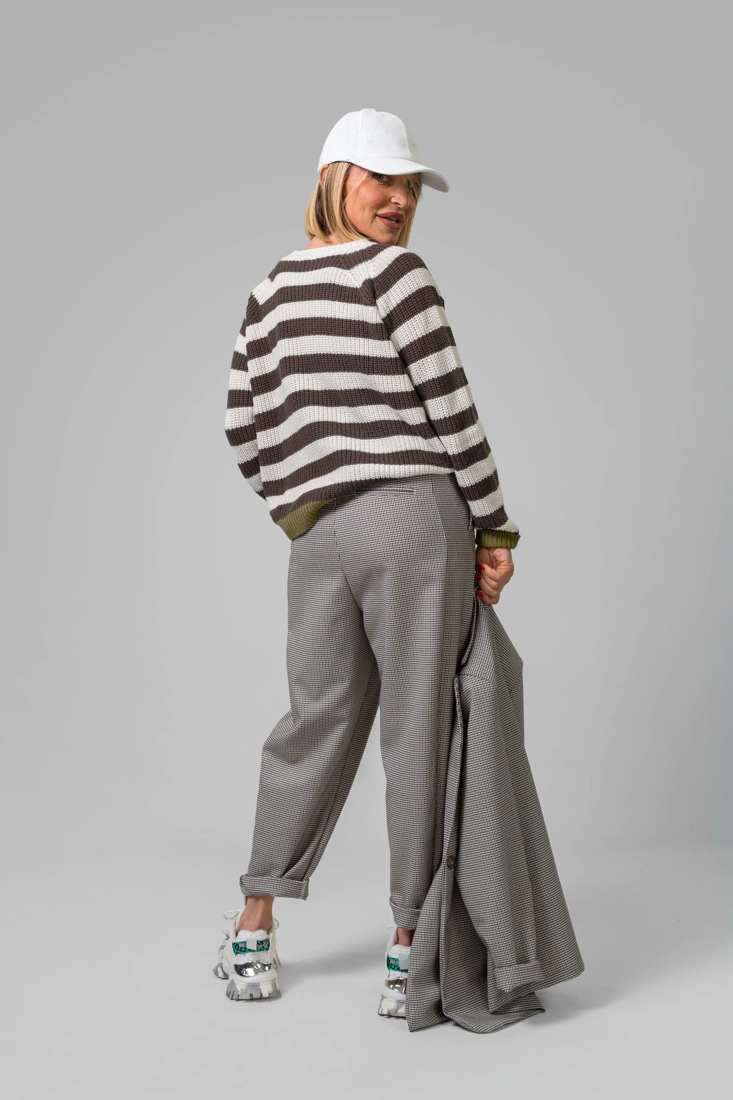 PANTALONI PIED DE POULE