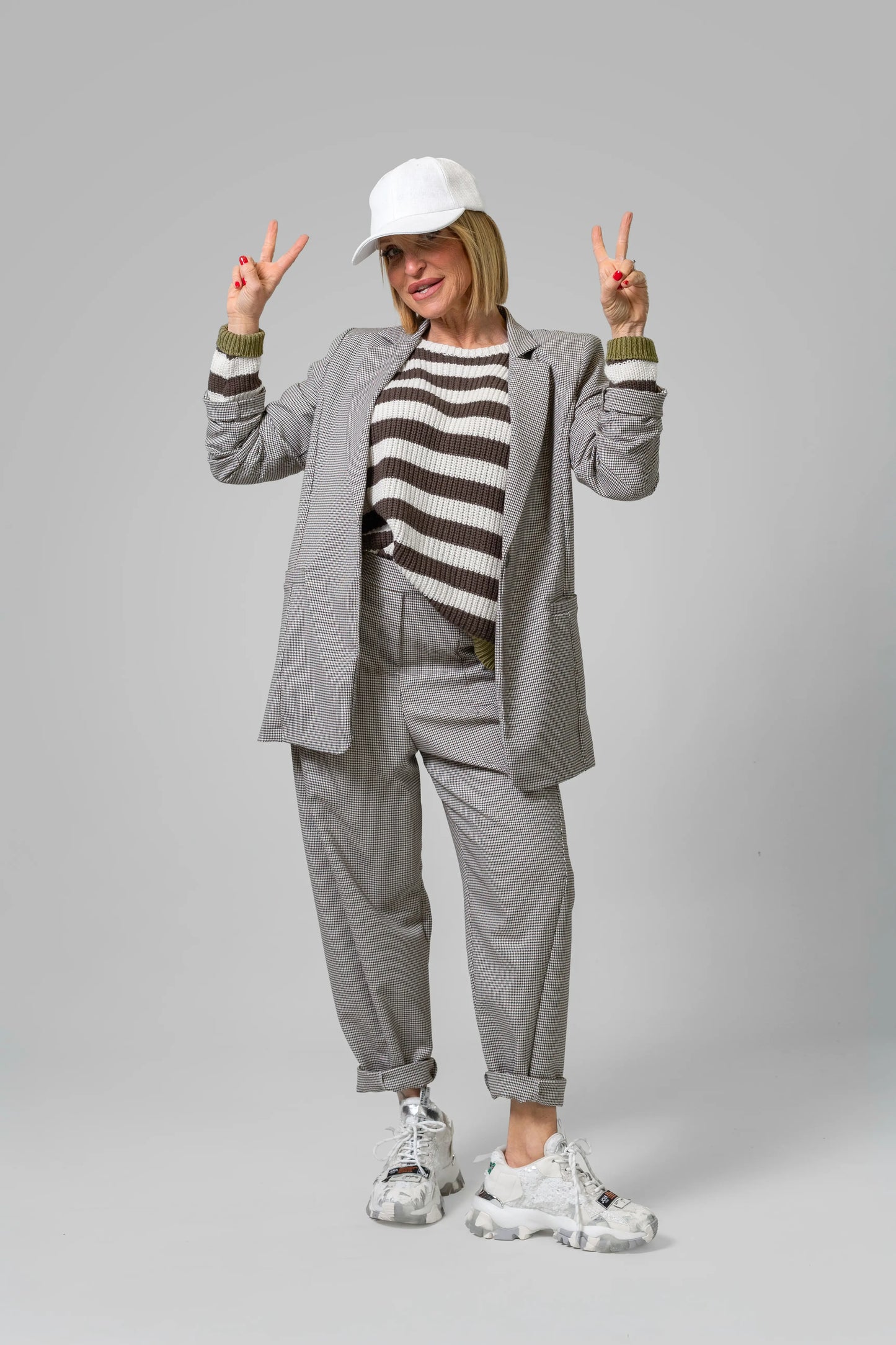 PANTALONI PIED DE POULE