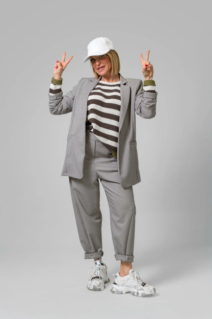 PANTALONI PIED DE POULE