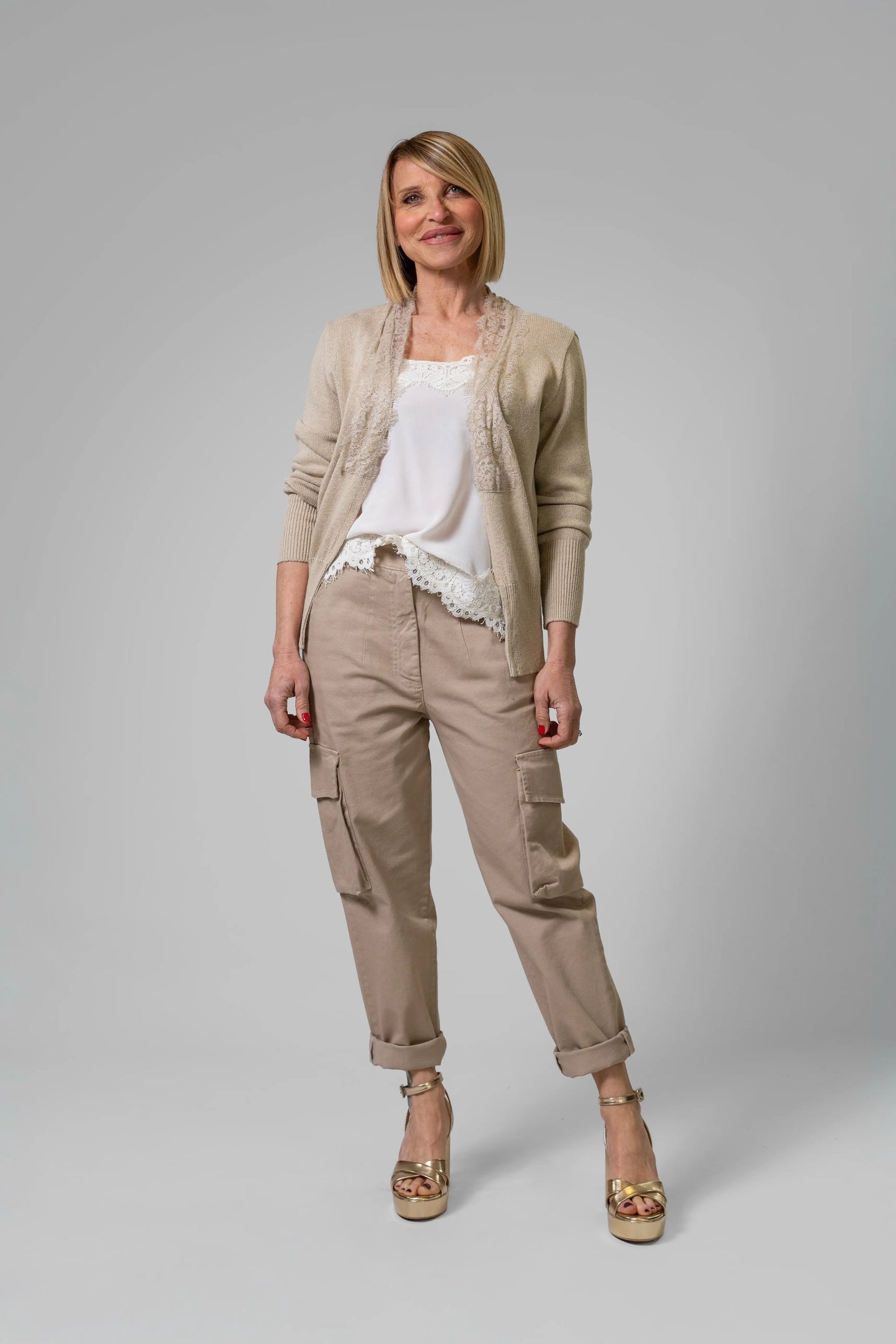 CARDIGAN PIZZO