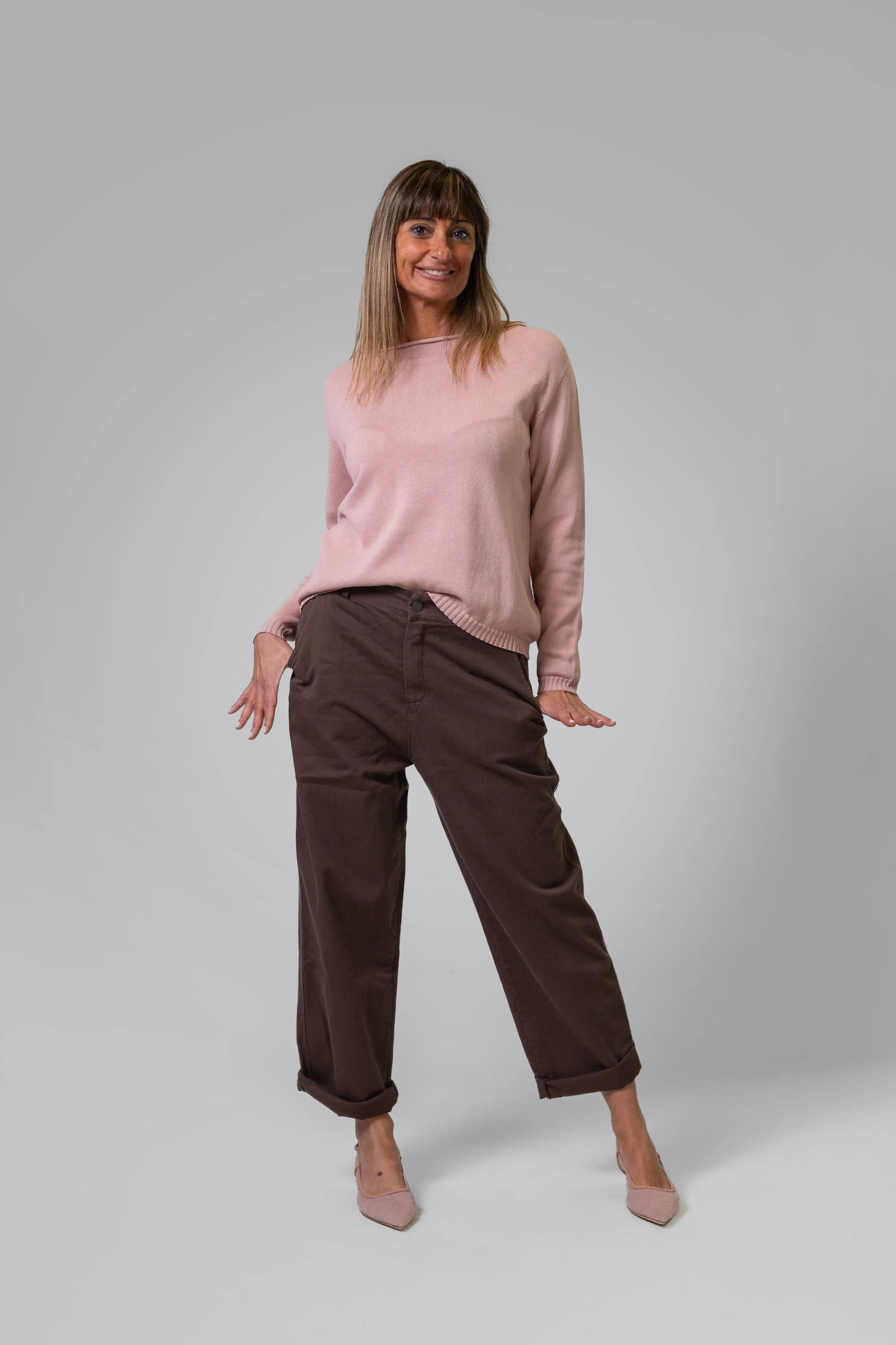 PANTALONE IN COTONE