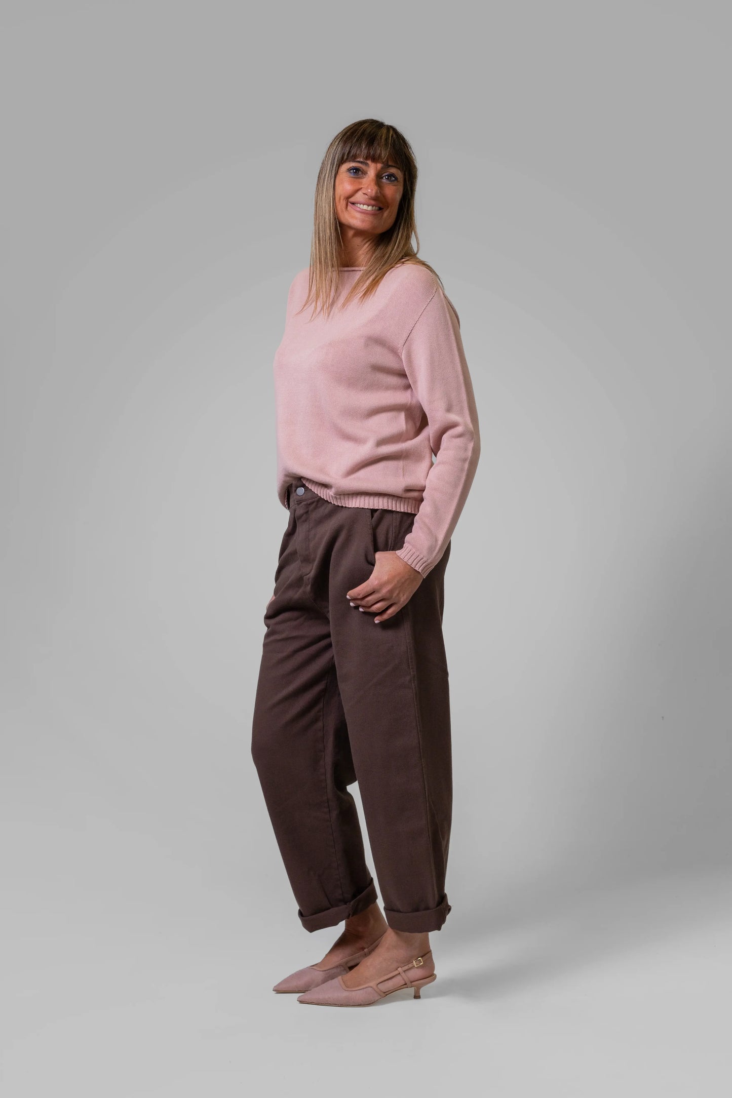 PANTALONE IN COTONE