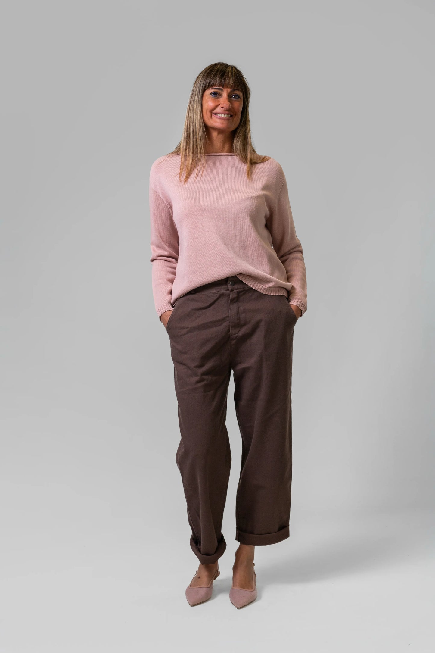 PANTALONE IN COTONE